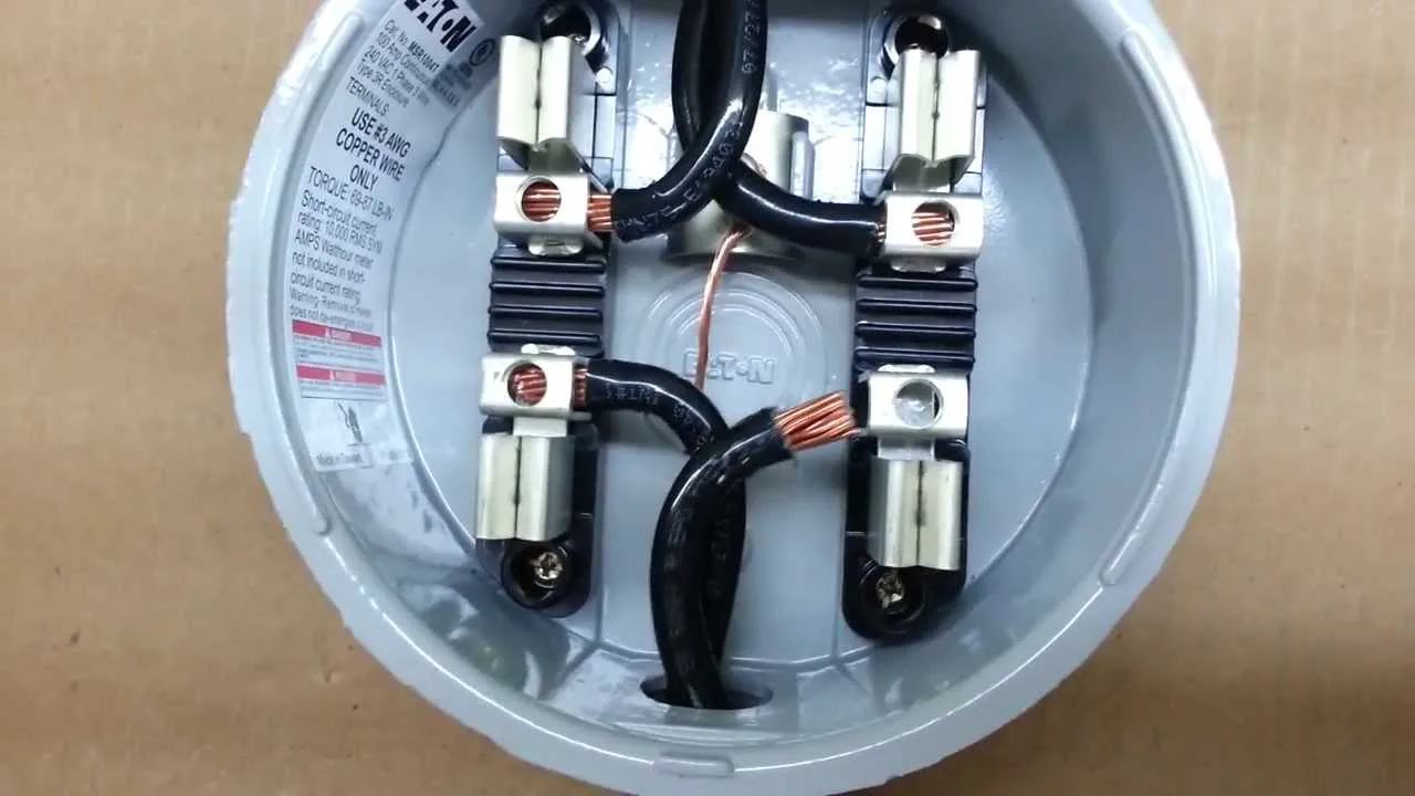 Diagram Of Electric Meter Box