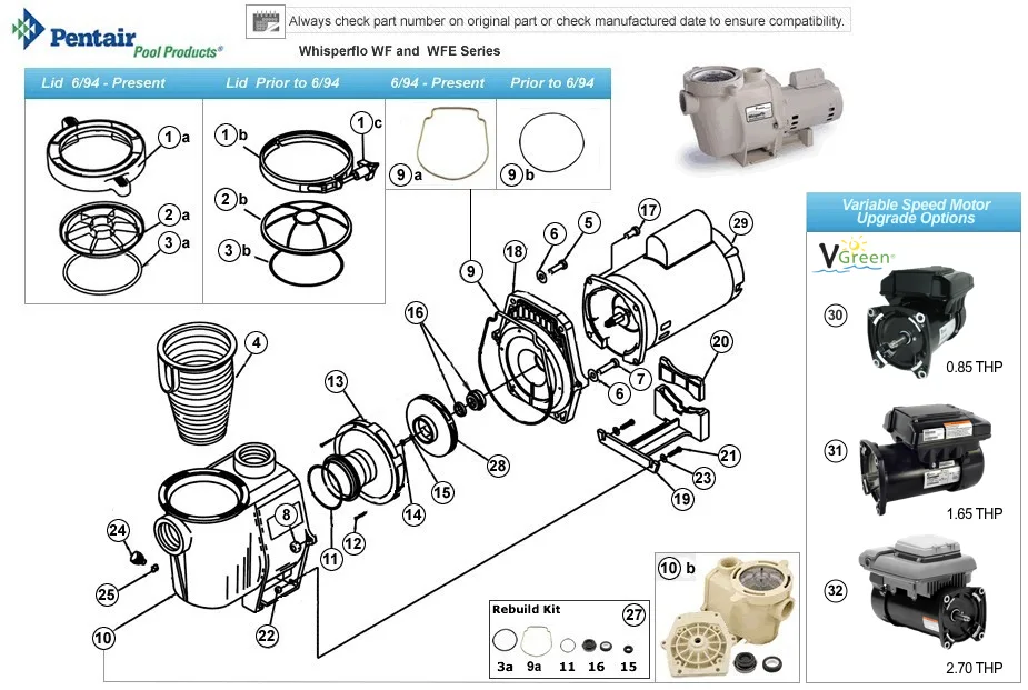 Diagram Of Pool Pump Motor Sta Rite Spares Obsolete Dolphinp