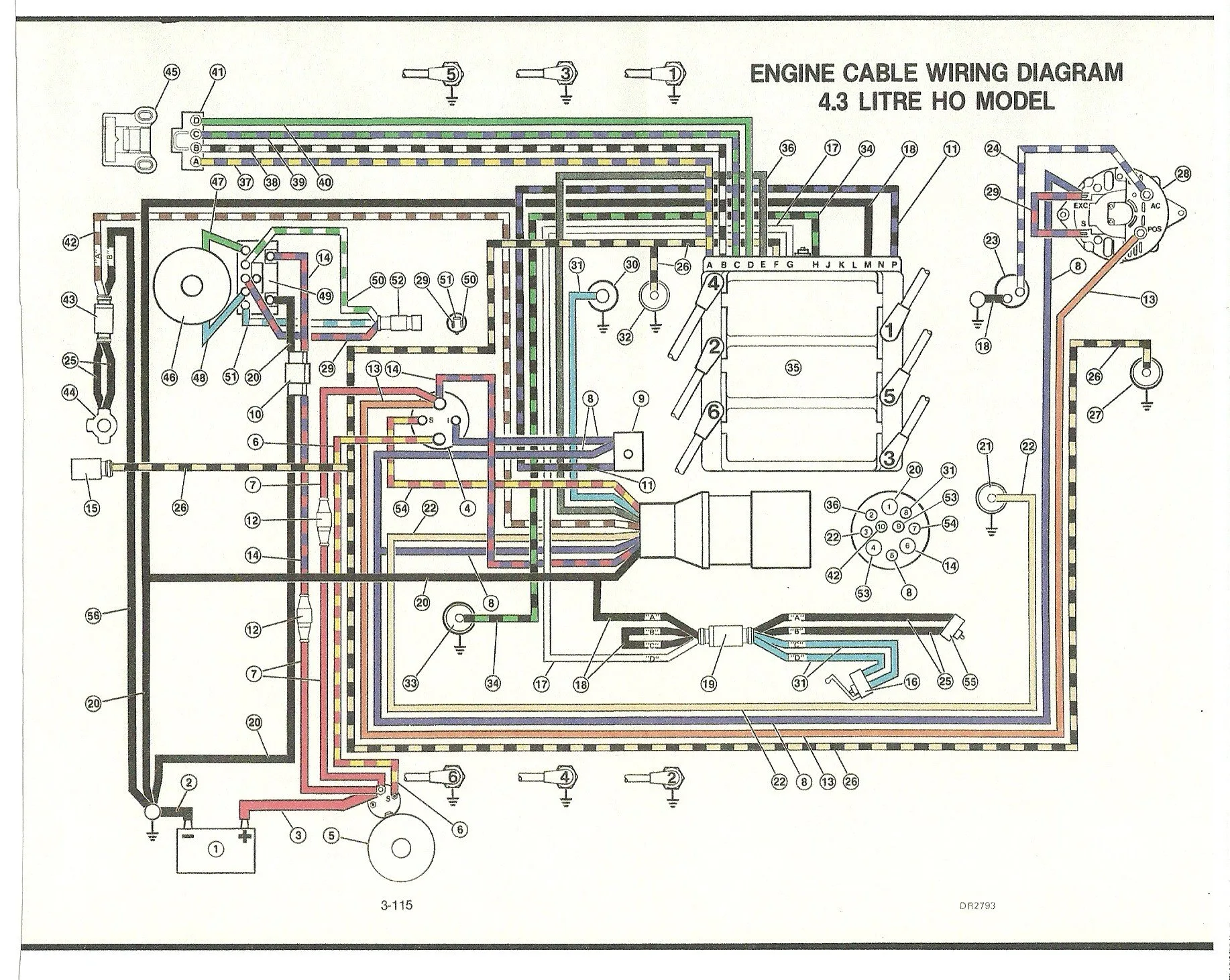 Diagram Omc Boat Wiring Diagram Picture Schematic