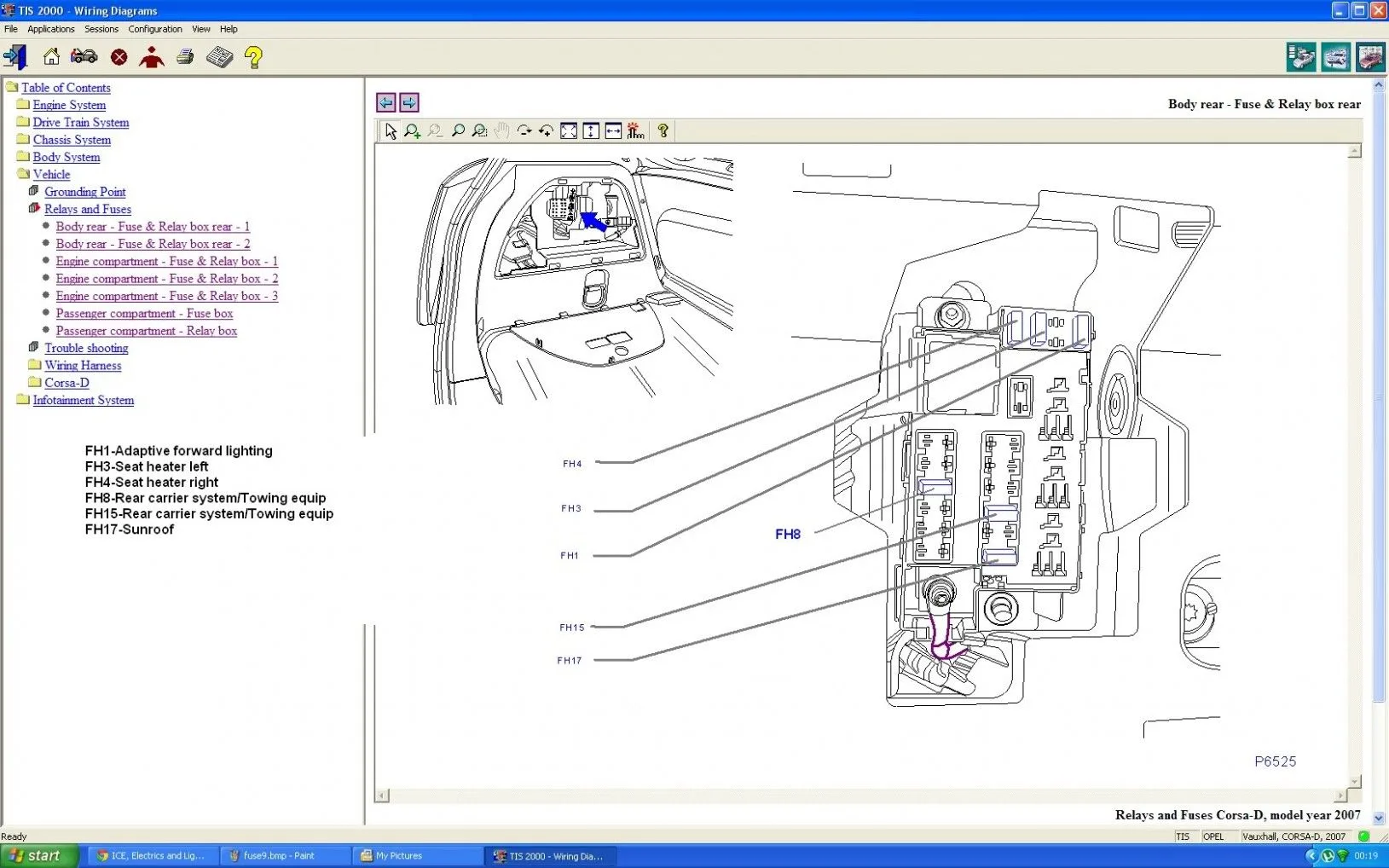Diagram Opel Corsa Bakkie Fuse Box Diagram