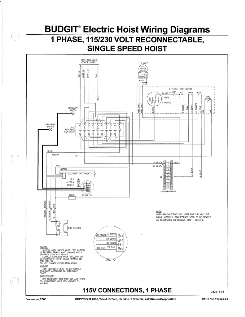 Diagram Overhead Hoist Wire Diagram 120