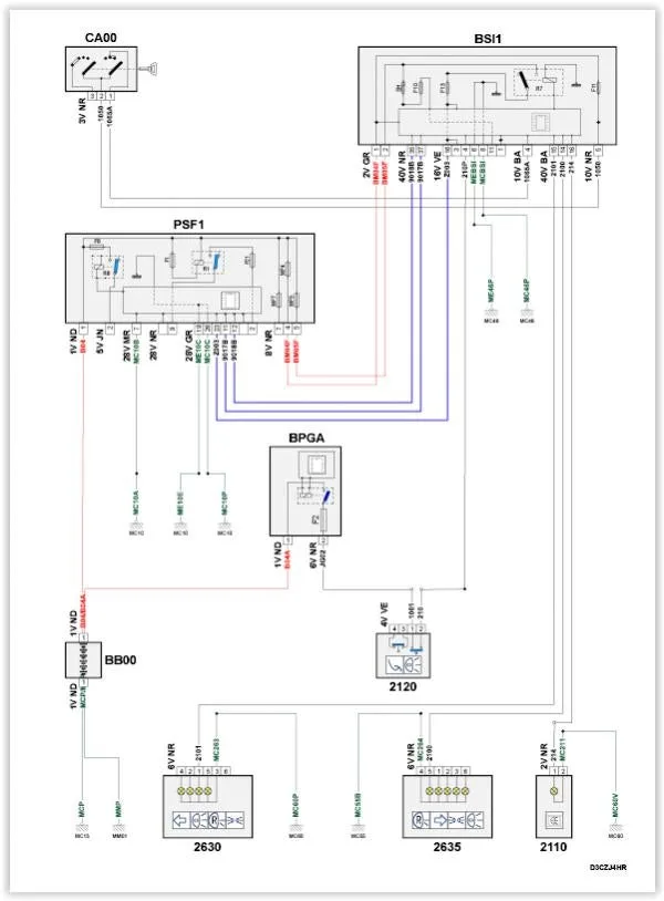 Diagram Peugeot 3008 Wiring Diagram