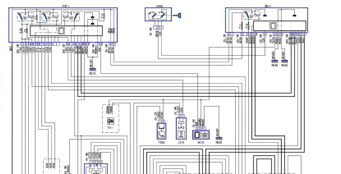 Diagram Peugeot 307 Stereo Wiring Diagram