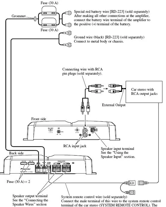 Diagram Pioneer Deh P6400 Diagram
