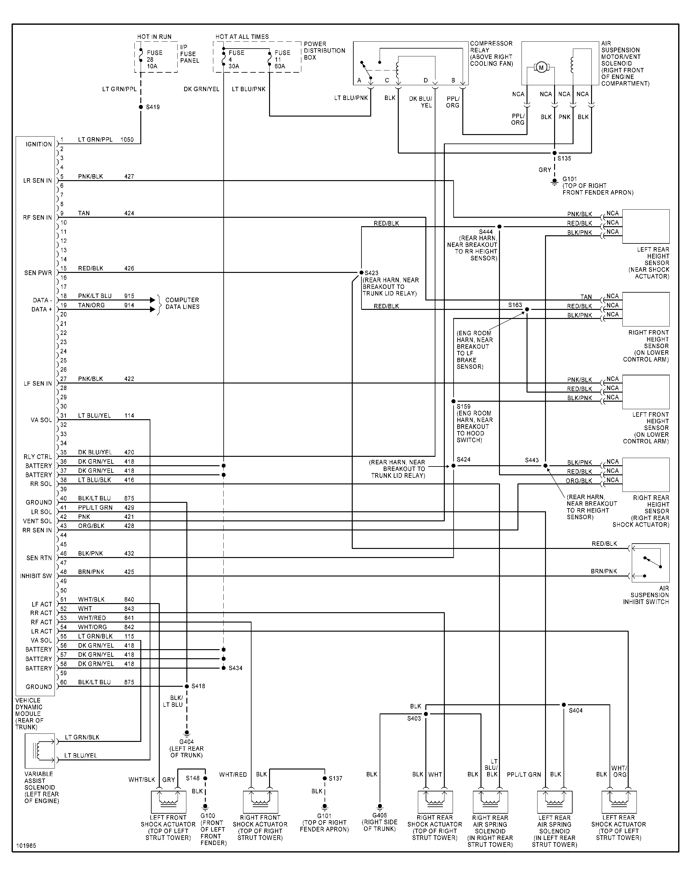 Diagram Plug Wiring Diagram 1998 Lincoln Continental