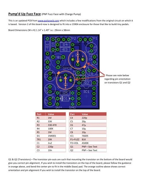 Diagram Pnp Fuzz Face Wiring Diagram