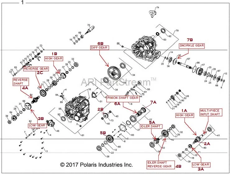 Diagram Polaris Rzr Transmission Diagram