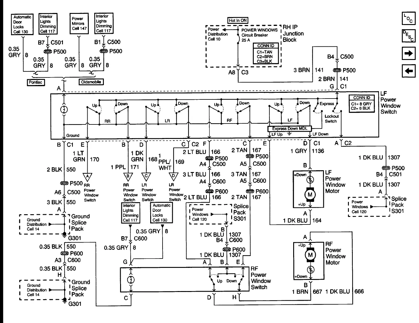Diagram Pontiac Grand Prix Fuse Diagram Cigarette Lighter