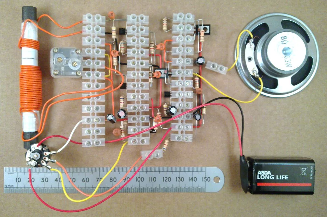 Diagram Portable Transistor Radio Block Diagram