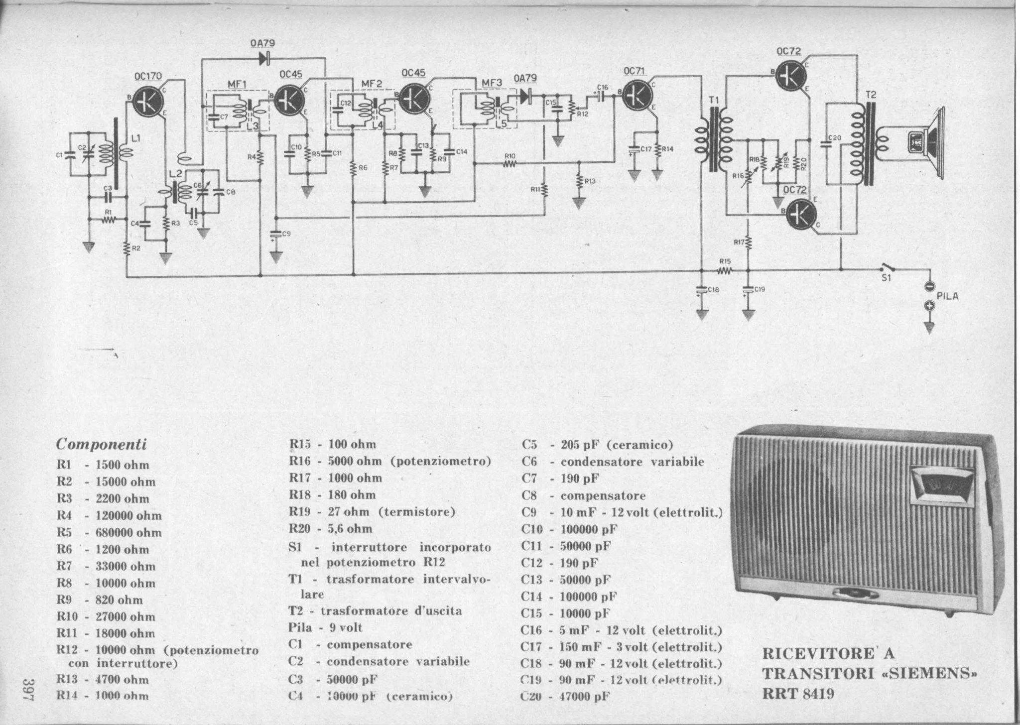 Diagram Portable Transistor Radio Block Diagram Full Version Hd Quality Block Diagram