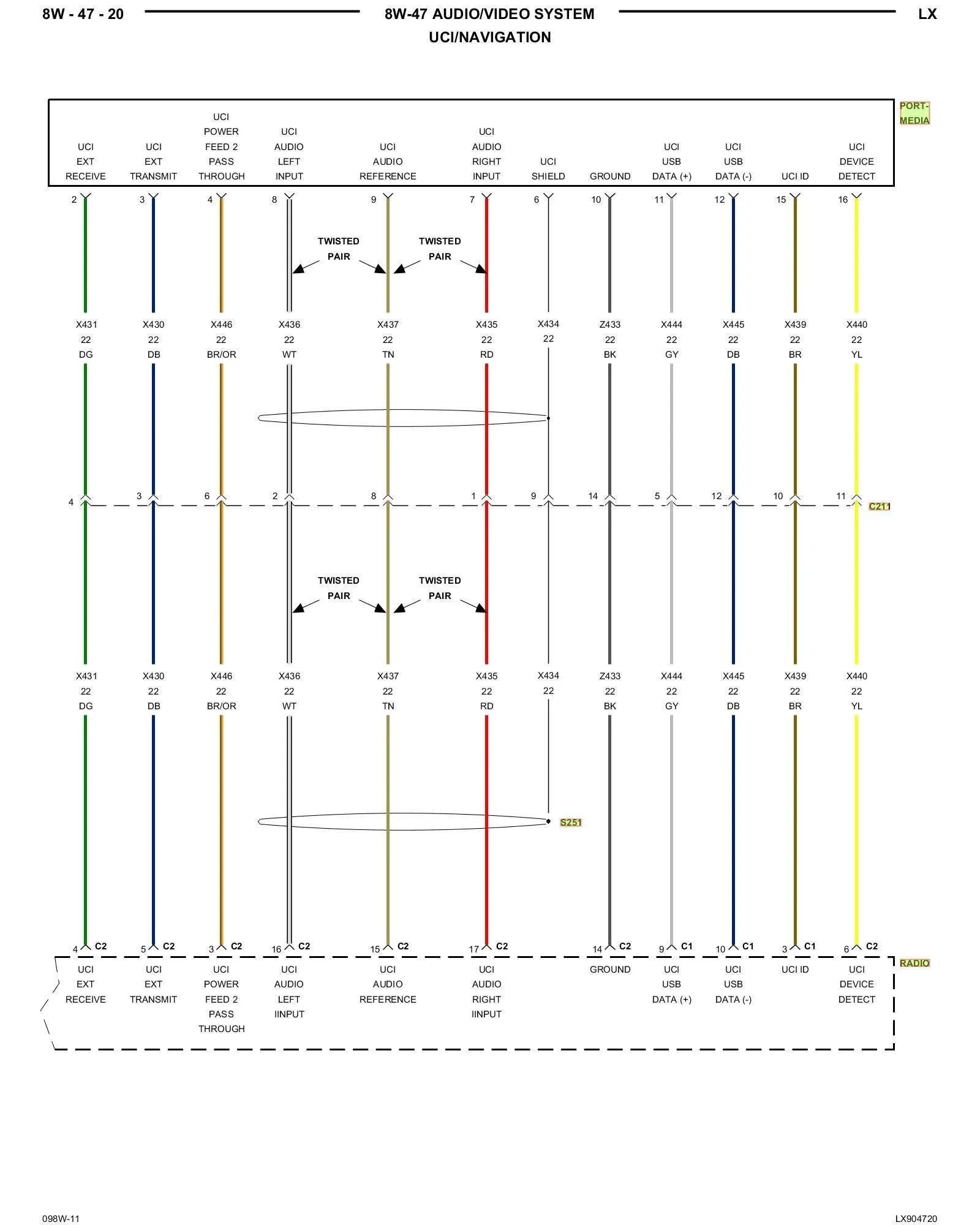 Diagram Radio Wiring For Dodge Ram