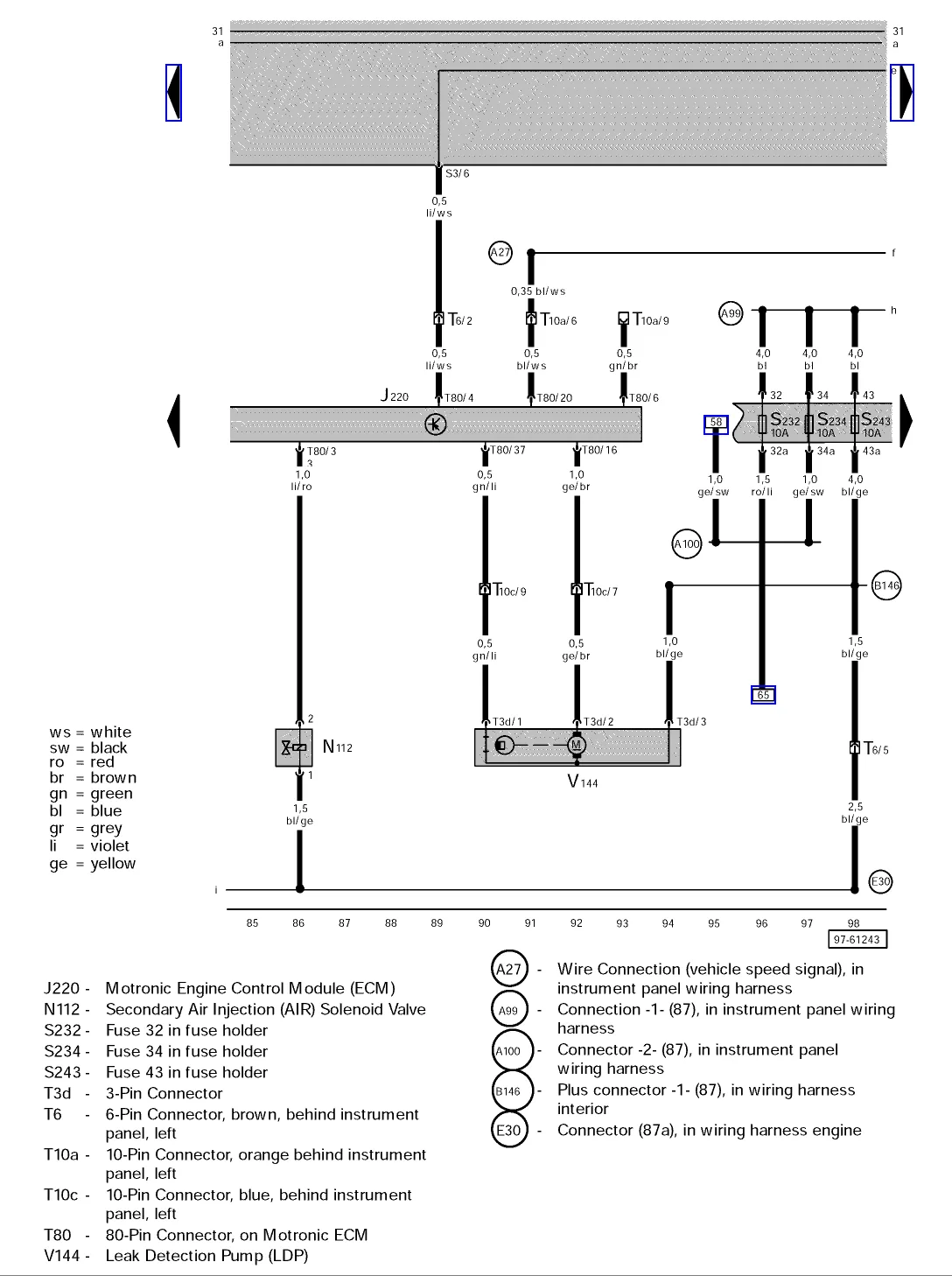 Diagram Relay Switch For 2000 Volkswagen Beetle Fuse Box Diagram