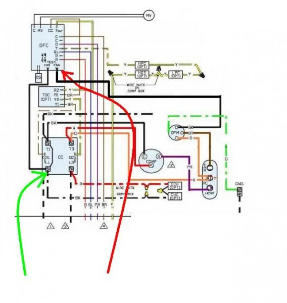 Diagram Rheem Heat Pump Contactor Wiring Diagram