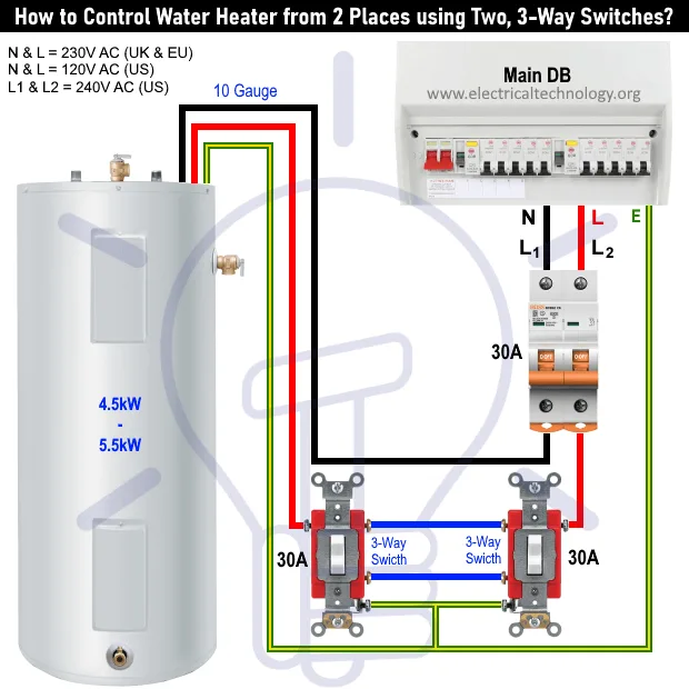 Diagram Richmond Electric Water Heater 120V Wiring Diagram
