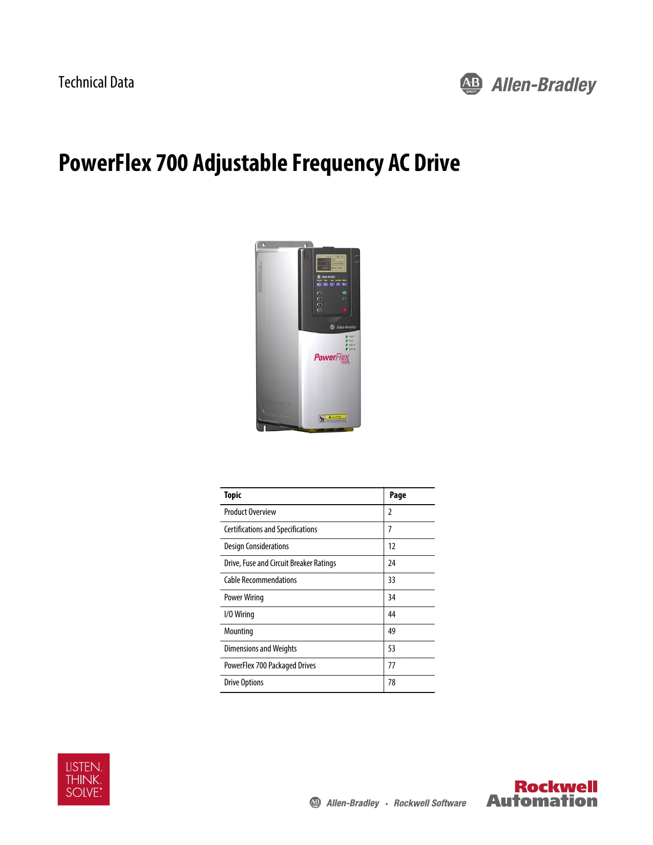 Diagram Rockwell Powerflex 700 Wiring Diagram
