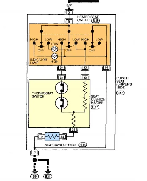 Diagram Saab Heated Seat Wiring Diagram