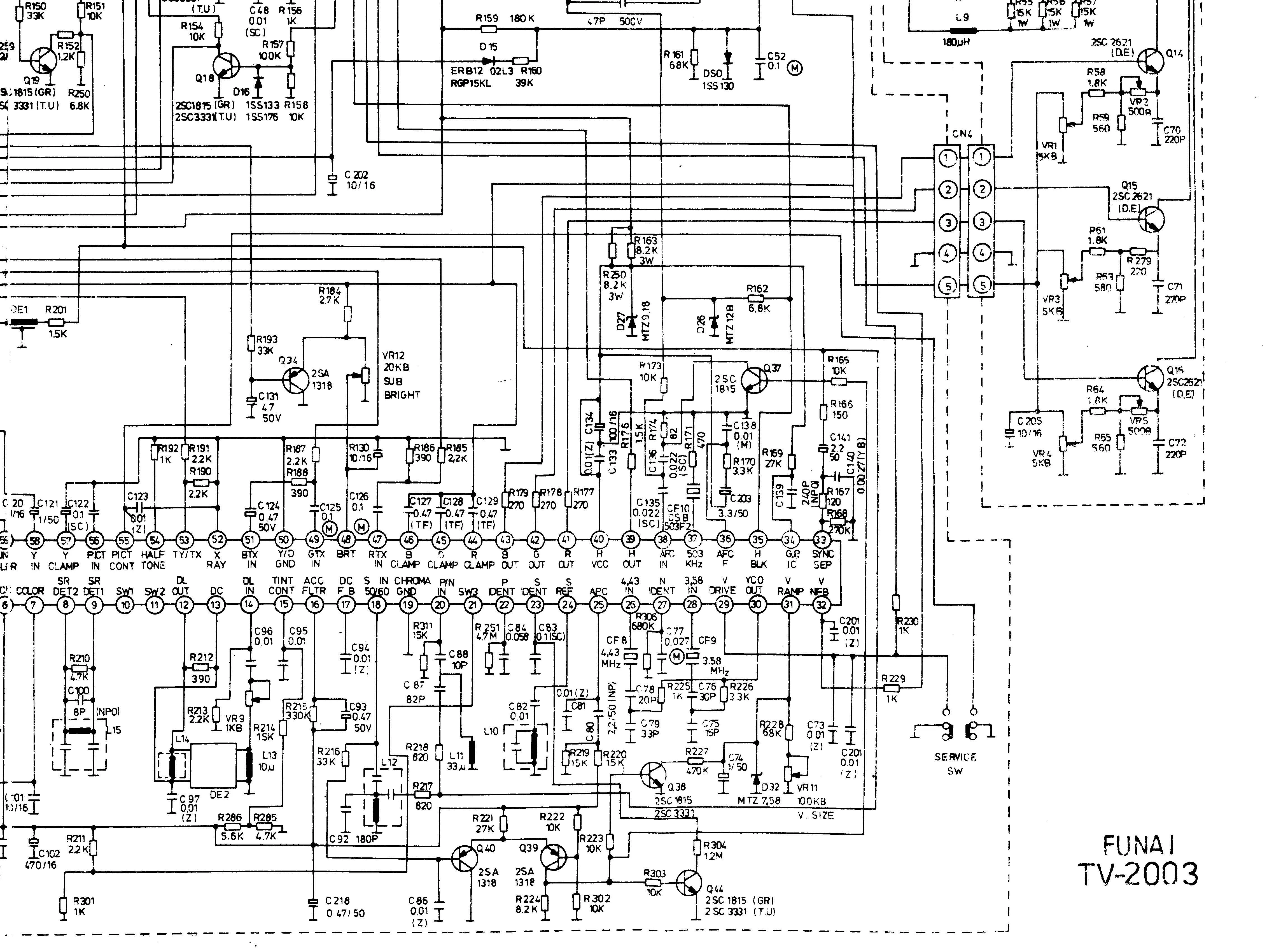 Diagram Sansui Tv Circuit Diagram Free Download