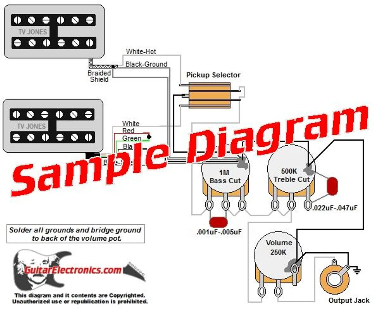 Diagram Schecter Pickups Wiring Diagrams