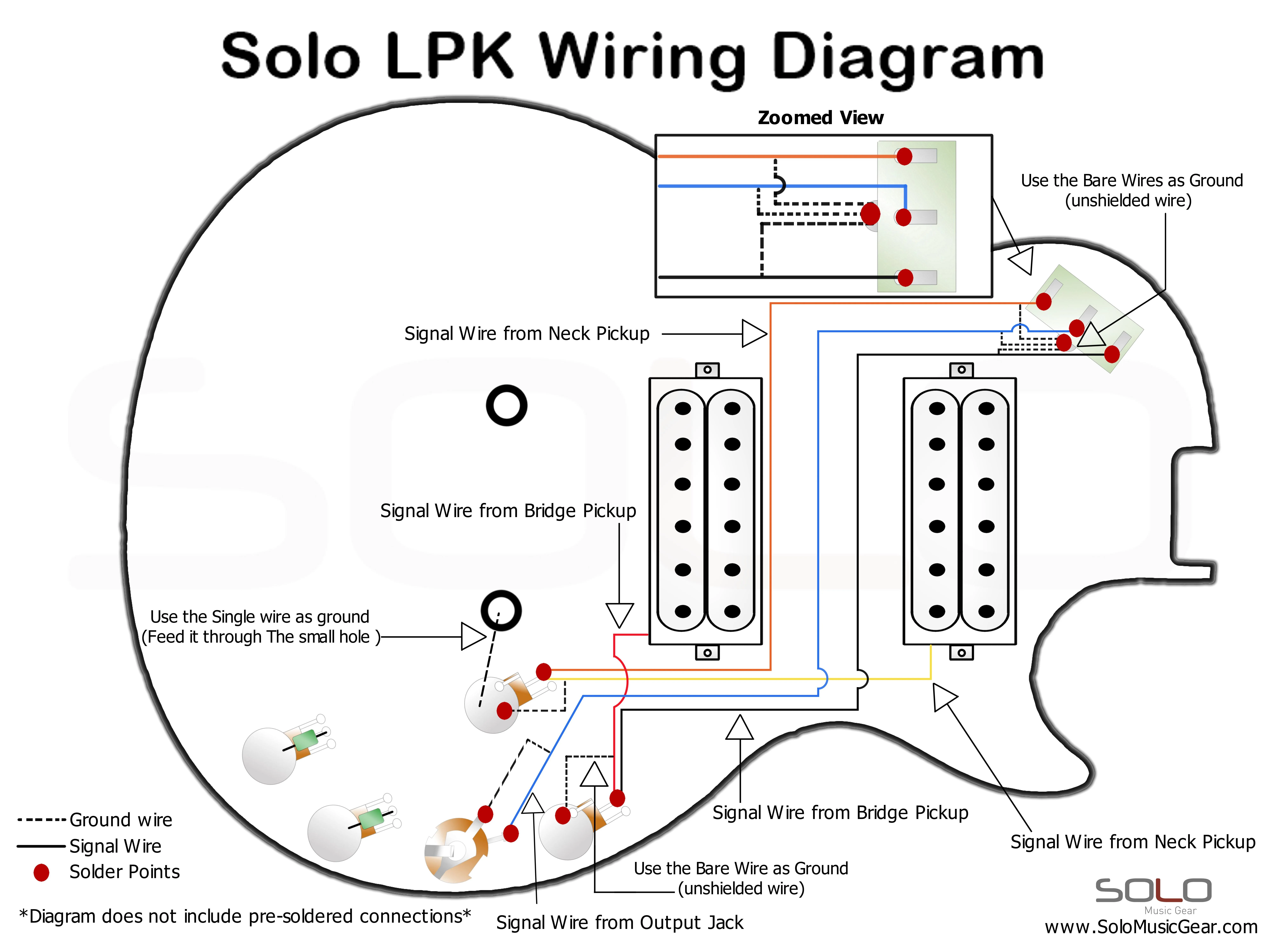 Diagram Schecter Solo Guitar Wiring Diagrams