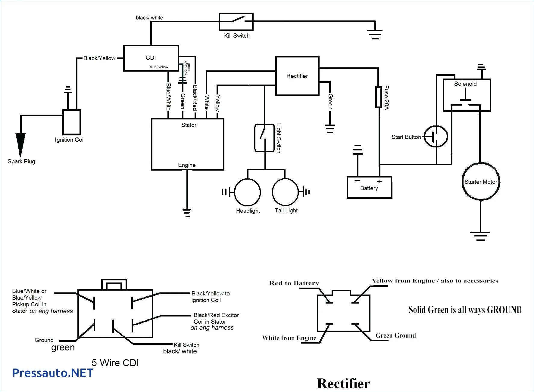 Diagram Scooter Gy6 Cdi Wiring Diagram