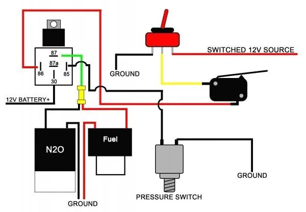 Diagram Single Pole Toggle Switch 12 Volt Wiring Diagrams