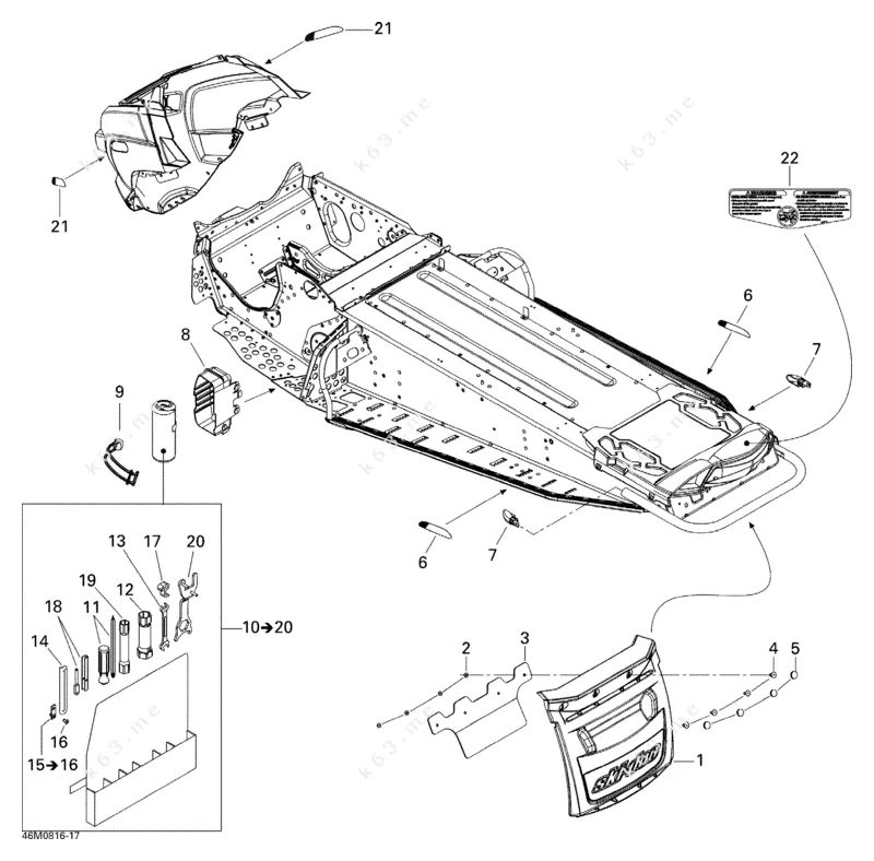 Diagram Ski Doo 550 Wiring Diagrams