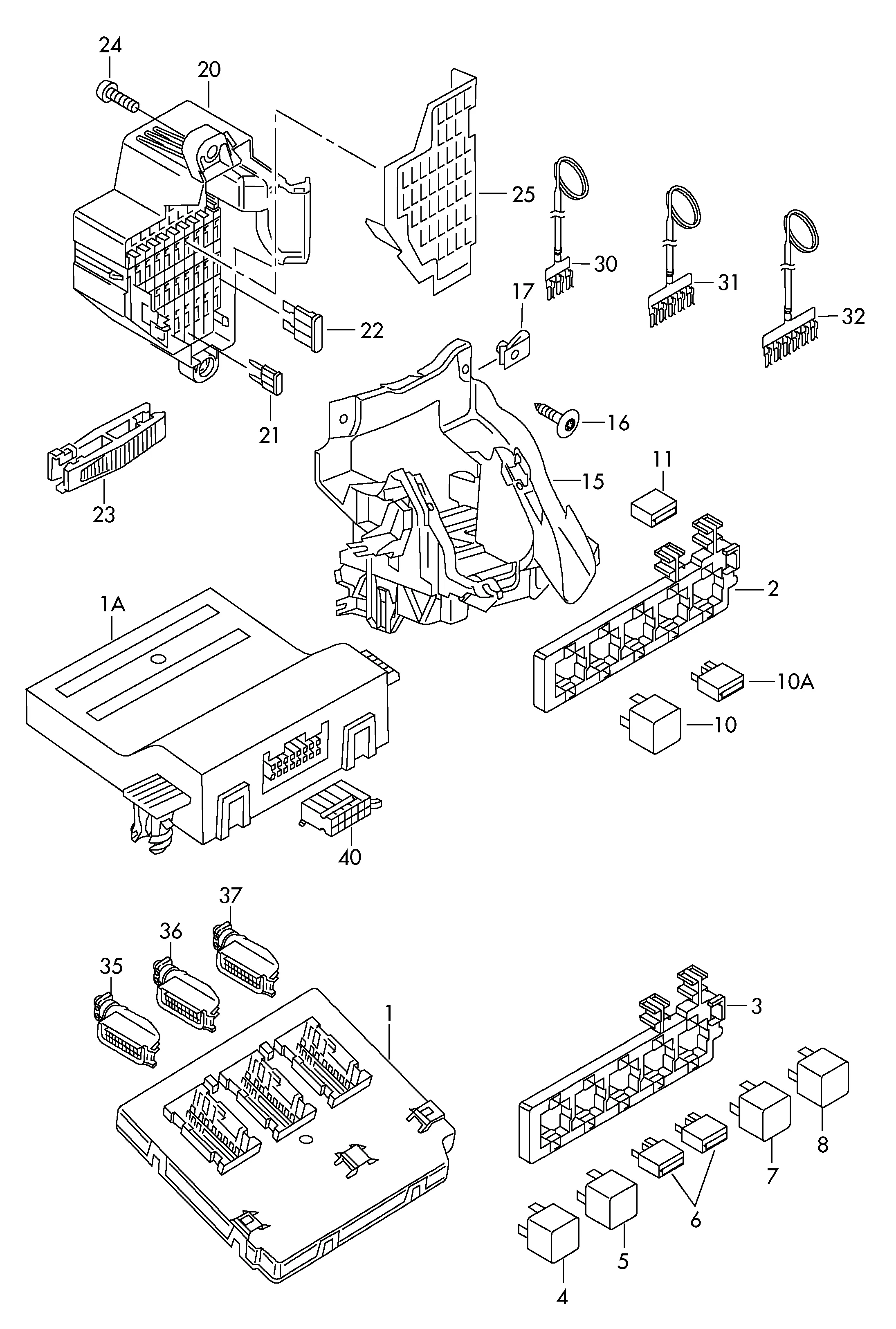 Diagram Skoda Octavia Relay Diagram