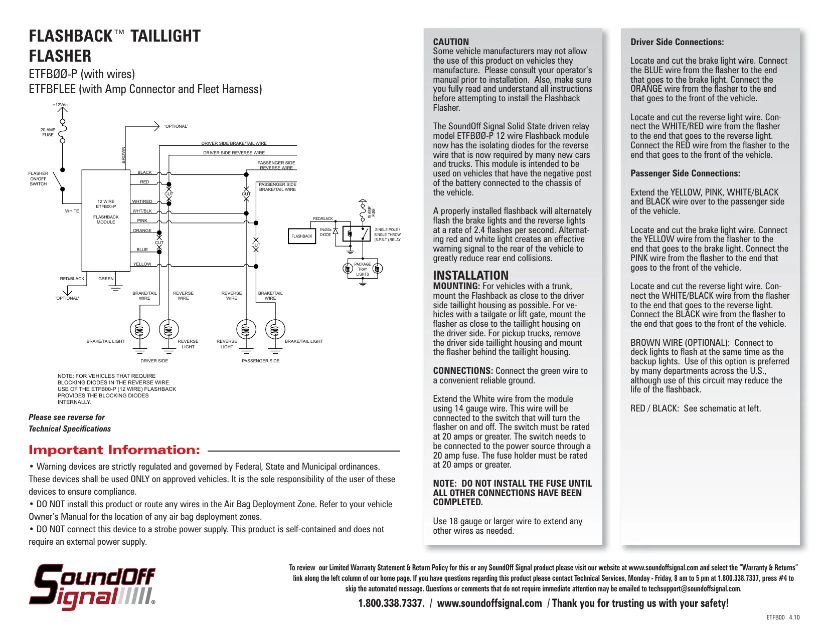 Diagram Sound Off Signal Wiring Diagrams
