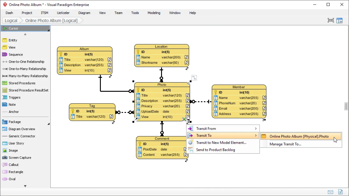 Diagram Sql Er Diagram Tool
