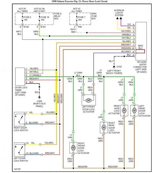 Diagram Subaru Forester Subwoofer Wiring Diagram
