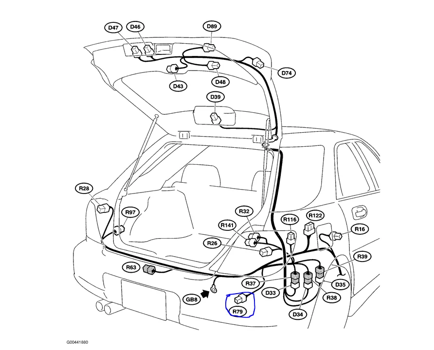 Diagram Subaru Impreza 1996 Wiring Harness Diagram