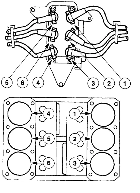 Diagram Subaru Spark Plug And Wires Diagram