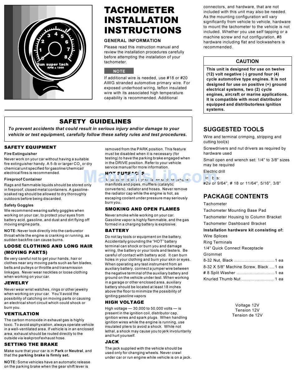 Diagram Sunpro Super Tach 2 Wiring Diagram Mopar