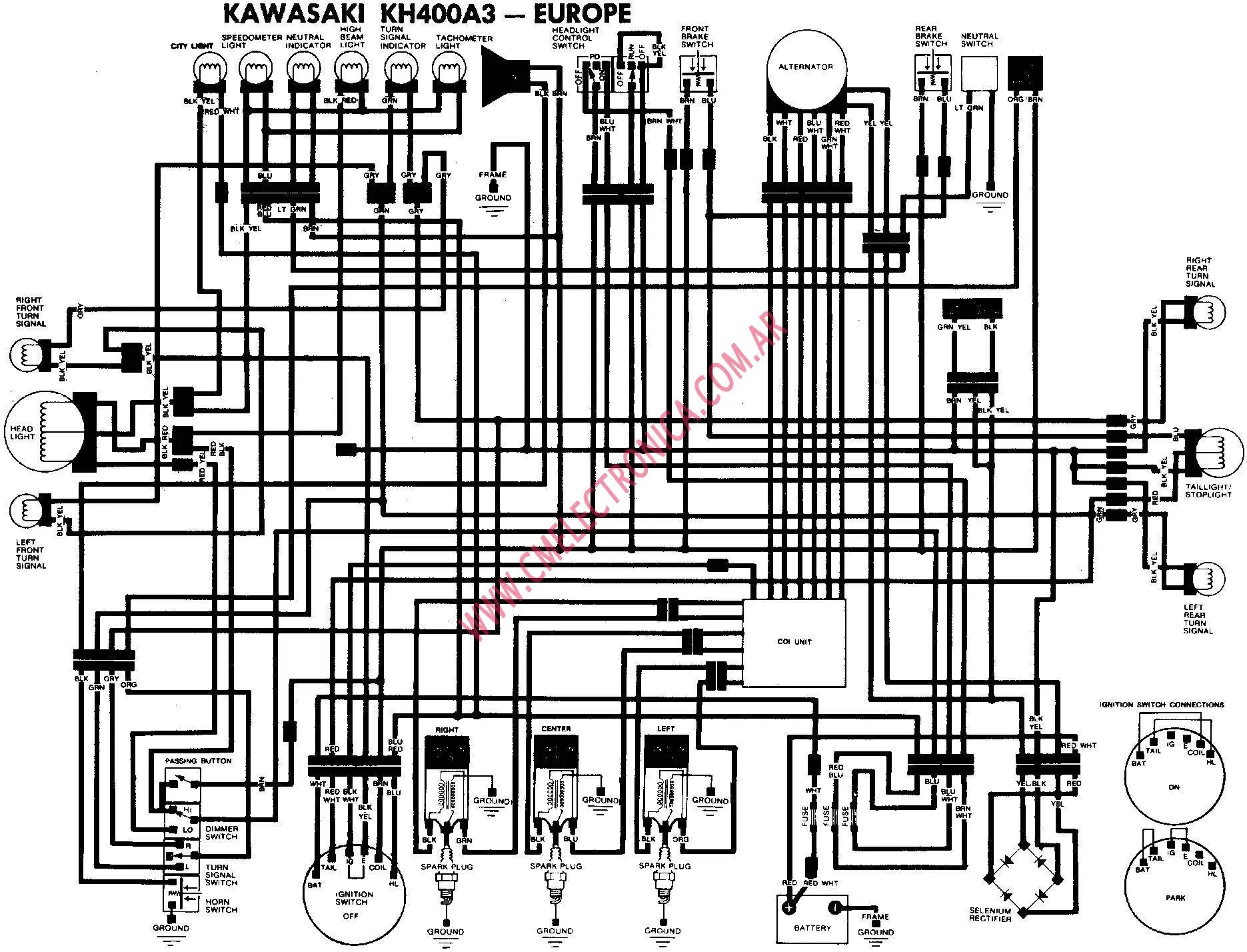 Diagram Suzuki Gs850G Wiring Diagram