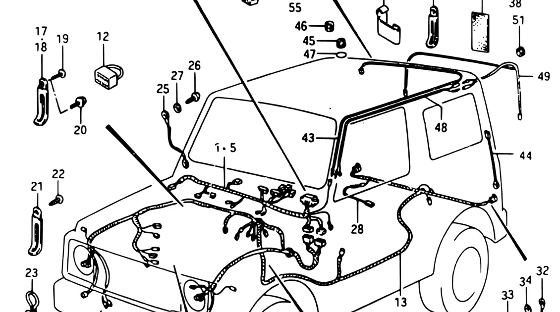 Diagram Suzuki Samurai Wiring Diagram Manual