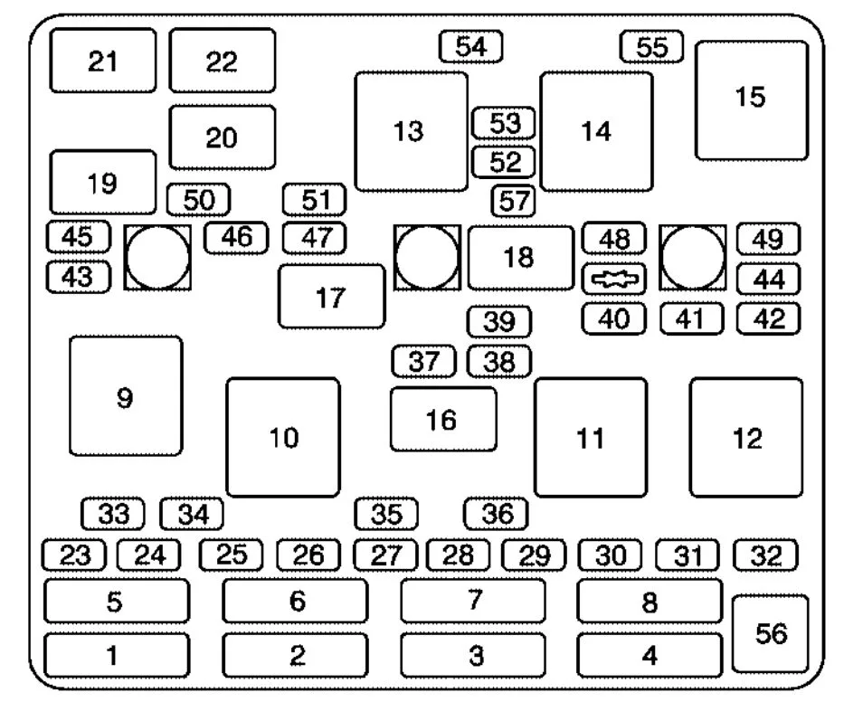 Diagram System Diagram 2004 Pontiac Grand Am Fuses
