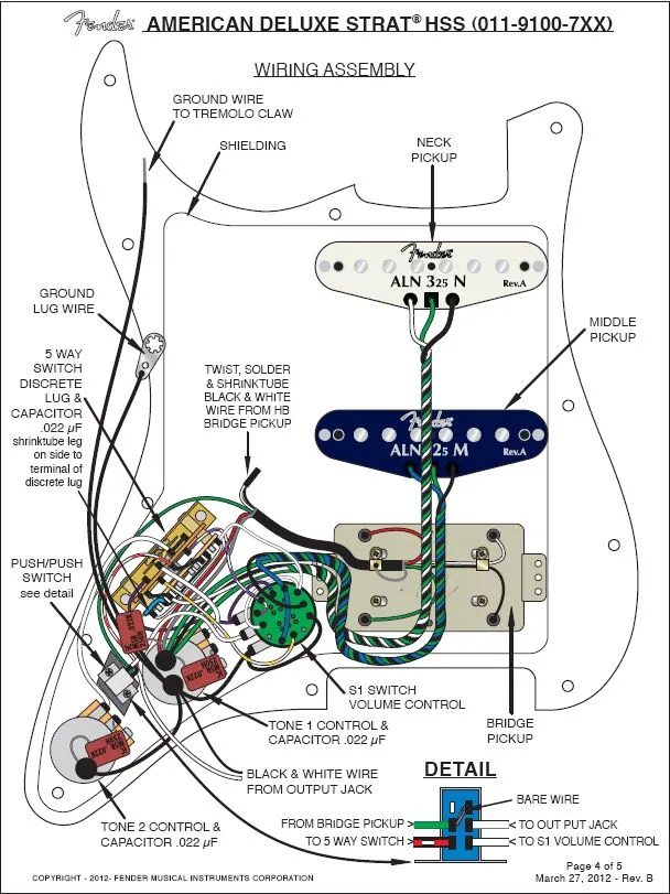 Diagram Telecaster Deluxe Wiring Diagram