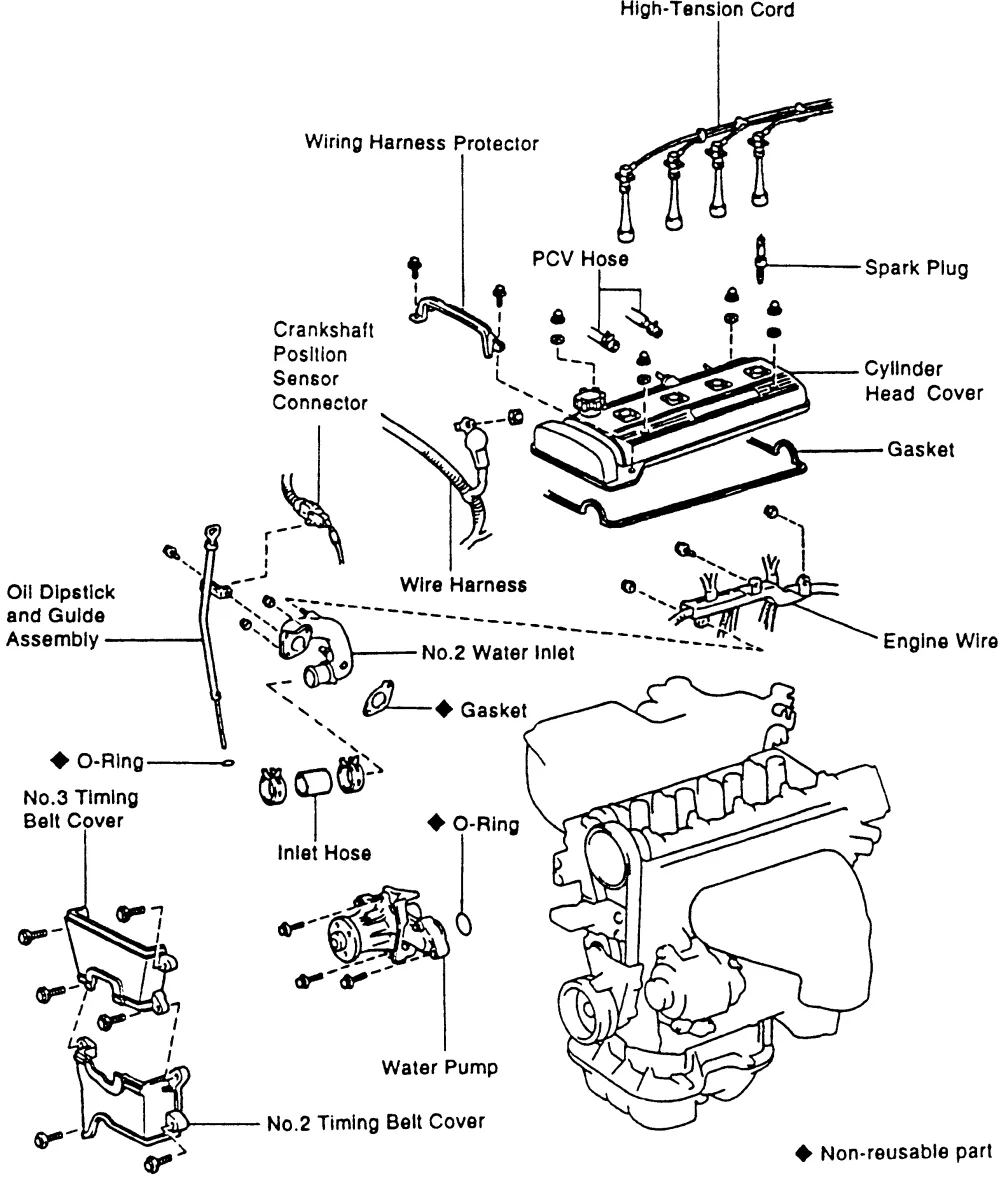 Diagram Toyota 7Afe Engine Diagram
