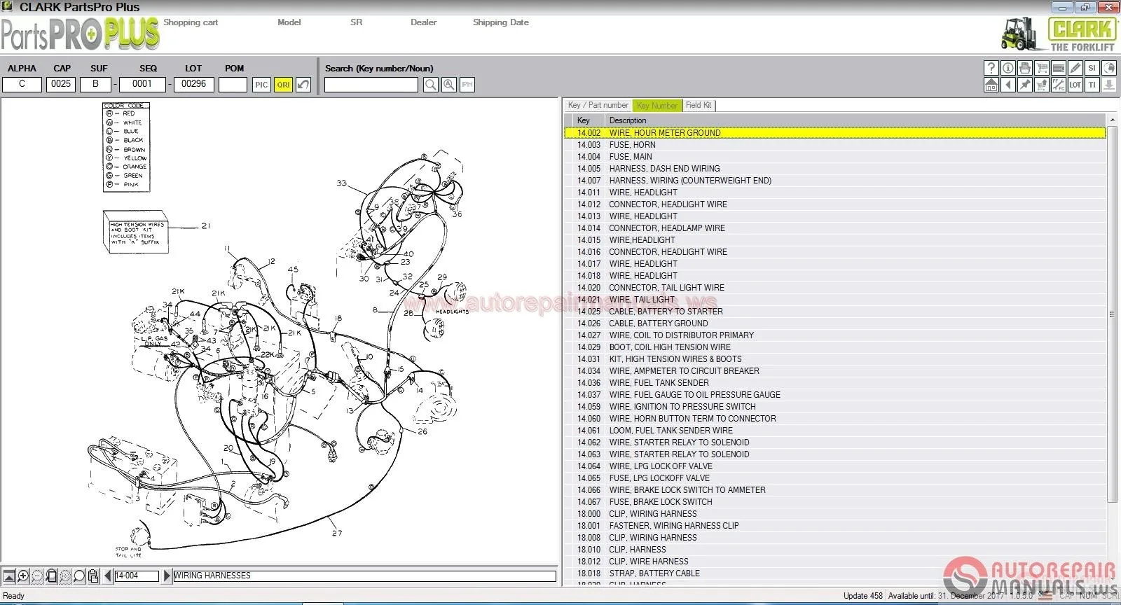Diagram Toyota Forklift Parts Wiring Diagram