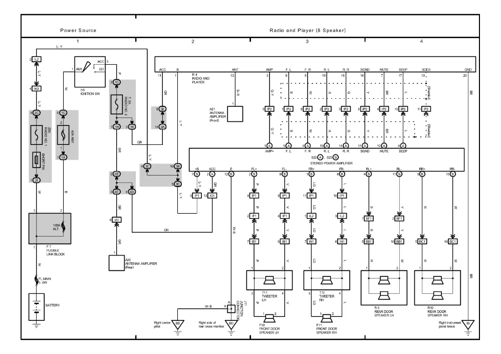 Diagram Toyota Highlander 2003 Wiring Diagram