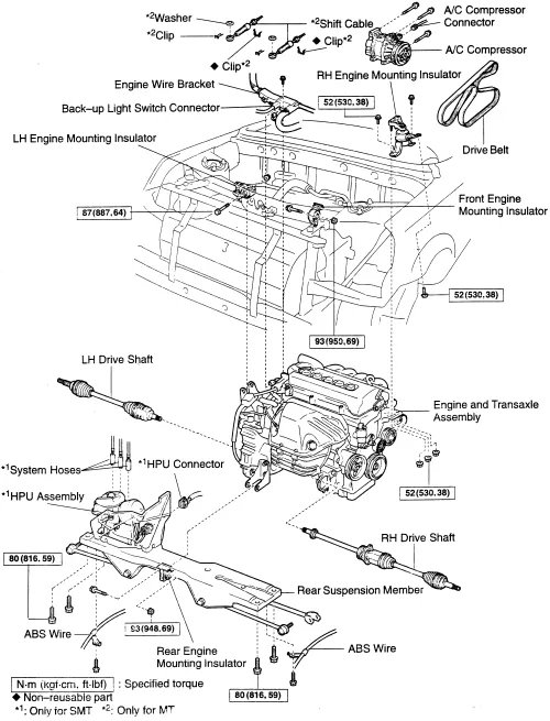 Diagram Toyota Mr2 Engine Diagram