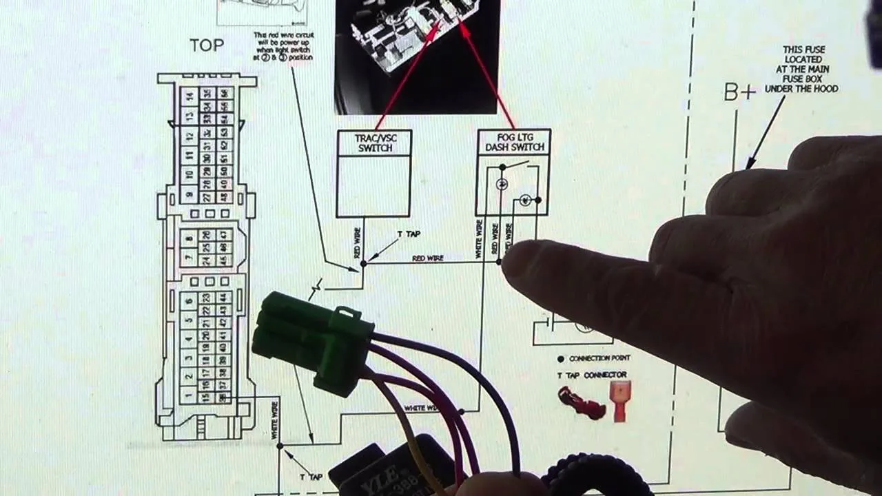 Diagram Toyota Rav4 2007 Fog Light Diagram Installation