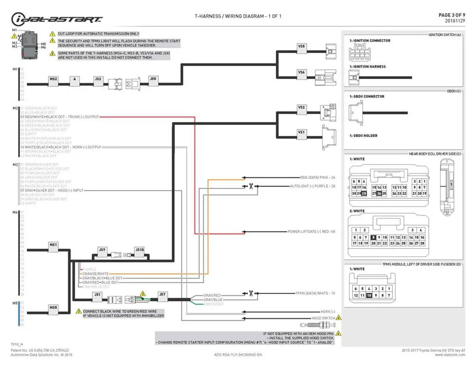 Diagram Toyota Sienna Alternator Wiring Diagram