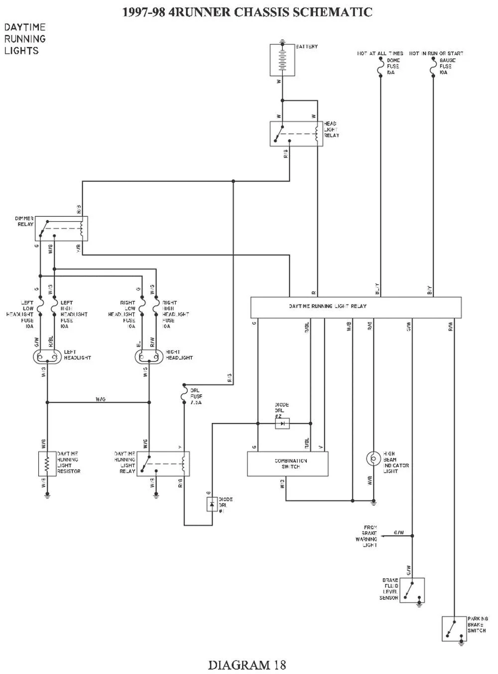 Diagram Toyota Tacoma 1996 Wiring Diagram
