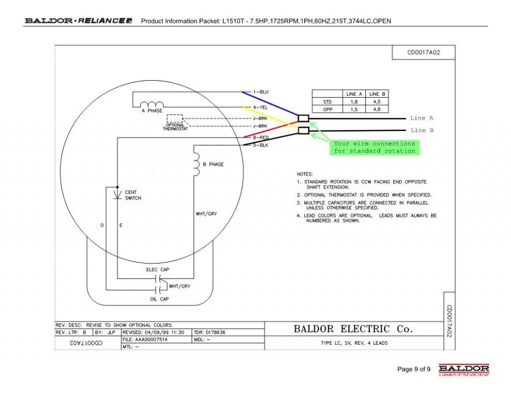 Diagram Understanding Electric Motor Wiring Diagrams