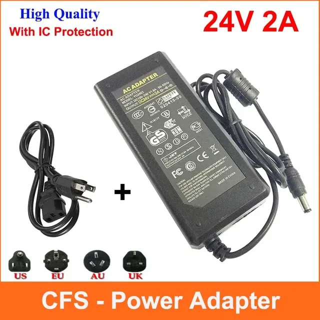Diagram Universal Power Supply Adapter Dc24V 2A Adapter Ac 100V Wiring Diagram