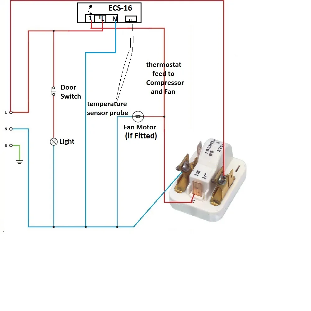 Diagram Upright Freezer Compressor Wiring Diagram