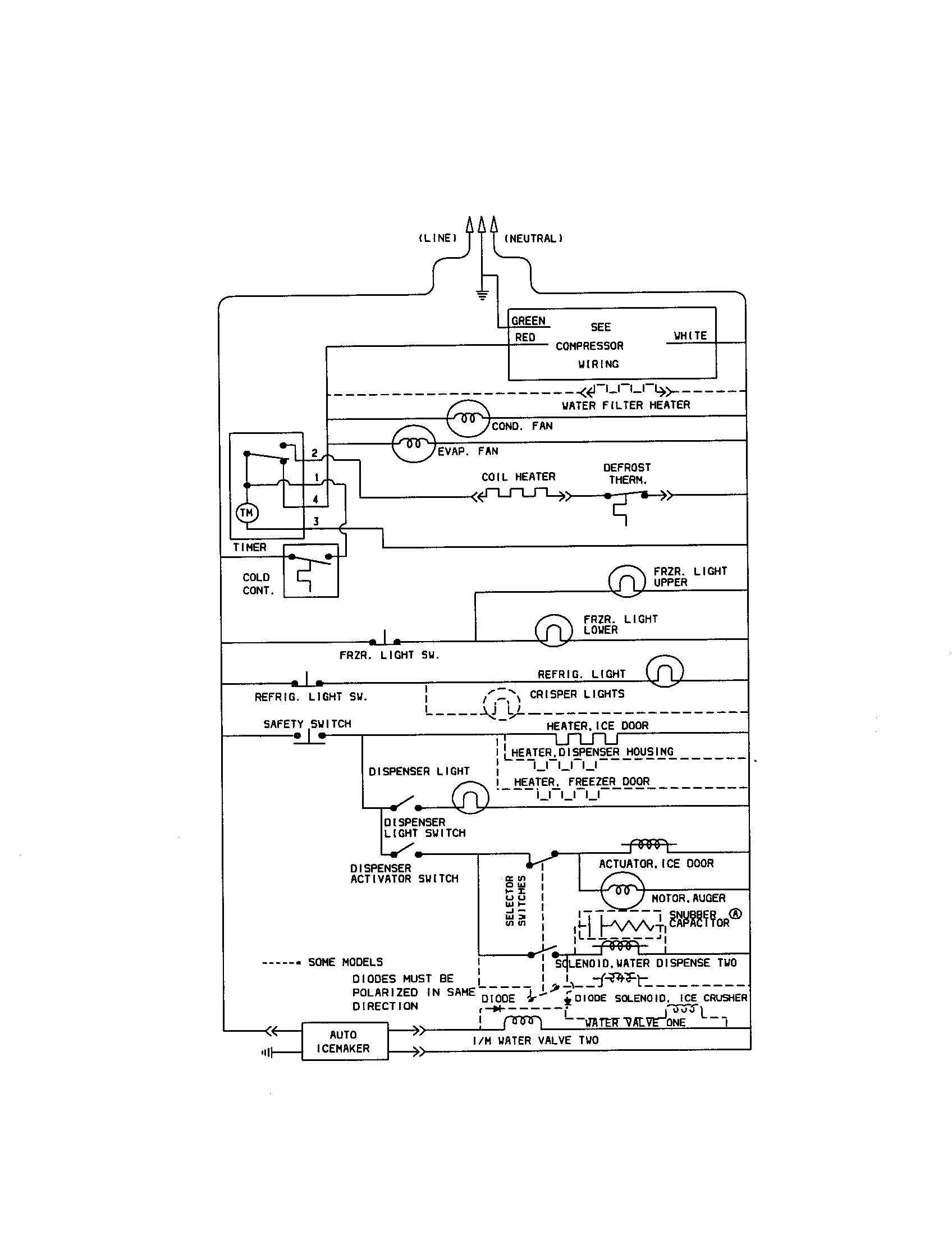 Diagram Upright Freezer Compressor Wiring Diagram