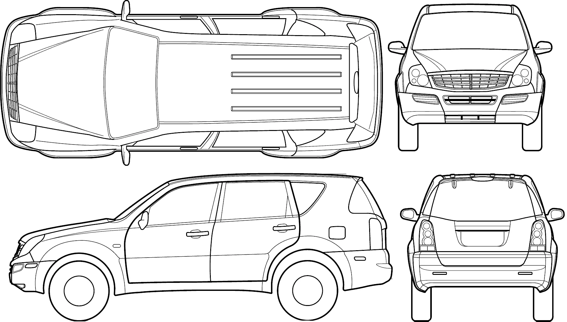 Diagram Van Damage Diagram Template