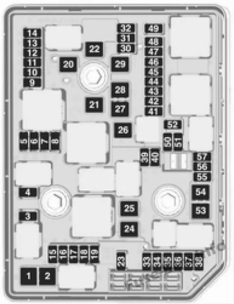 Diagram Vauxhall Astra Fuse Diagram